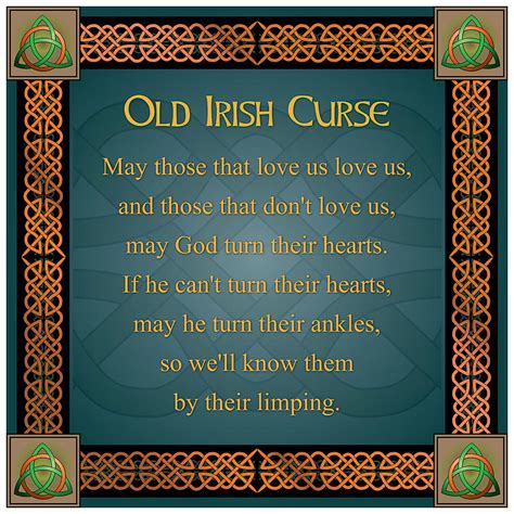 The Irish curse